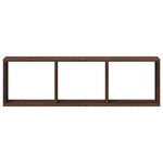 vidaXL Armoire murale 100x16x30 cm chêne marron bois d'ingénierie