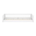 Flexa WHITE Lit Montessori bas 90 x 200 cm Blanc