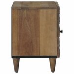 vidaXL Cabinet de chevet Marron 40 x 33 5 x 46 cm