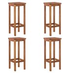 vidaXL Ensemble de bar de jardin 5 Pièces bois d'acacia solide