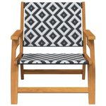vidaXL Mobilier de jardin 2 Pièces Blanc 67 x 78 x 73cm