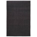 vidaXL Tapis Sisal naturel 100x150 cm Noir