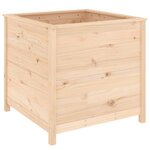 vidaXL Jardinière 82 5x82 5x78 cm bois de pin massif