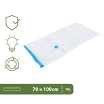 Pack and Move - Lot 8 Housses Rangement Sous Vide - Taille XL 70 x 100 cm - Sac de Compression - Couettes Oreillers - Gros Format - Fermeture Zip