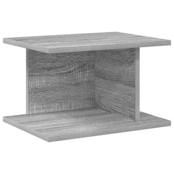vidaXL Table de chevet Gris Sonoma 40 x 30 x 25 cm Bois d'ingénierie