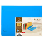 Paquet de 10 chemises à poche A4 FOREVER Bleu x 10 EXACOMPTA