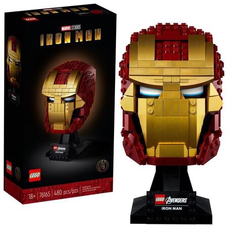 Lego marvel super heroes 76165 casque d'iron man