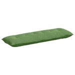 vidaXL Coussin de Dos Vert clair 160 x 50 cm Tissu en velours côtelé