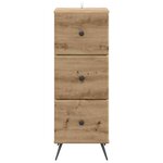 vidaXL Armoire à tiroirs Chêne artisanal 33 x 34 5 x 90 cm