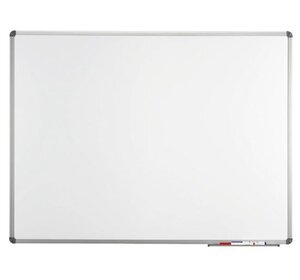 Tableau blanc MAULstandard émaillé 120 x 180 cm Gris MAUL