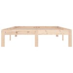 vidaXL Cadre de lit sans matelas 120x190 cm
