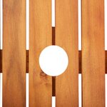 vidaXL Table de jardin 150x90x74 cm Bois d'acacia massif