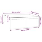 vidaXL Store avec Store Crème 350 x 200 x 120 cm Tissu  Métal
