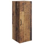 vidaXL Armoire Murale Bois ancien 33 x 34 5 x 90 cm Bois d'ingénierie