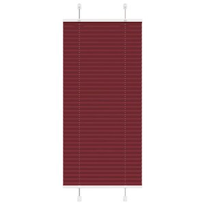 vidaXL Store plissé rouge bordeaux 60x100 cm largeur du tissu 59 4 cm