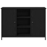 vidaXL Buffet Chêne noir 100 x 35 x 70 cm