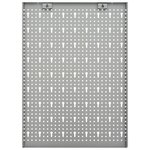 vidaXL Panneaux à chevilles muraux 3 Pièces 40x58 cm Acier
