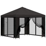 vidaXL Abri de jardin avec parois 3 x 3 m Anthracite