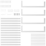 vidaXL Portant de bois de chauffage 50x28x132 cm acier inoxydable