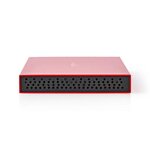 NEDIS Boîtier pour Disque dur - 2,5- Connexion SATA III - USB 3.1 - 6 Gbit/s - Rouge