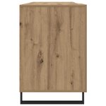 vidaXL Bureau chêne artisanal 140 x 50 x 75 cm Bois d'ingénierie