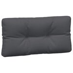 vidaXL Coussins de palette lot de 3 anthracite tissu