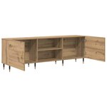 vidaXL Meuble TV chêne artisanal 150 x 30 x 50 cm Bois d'ingénierie