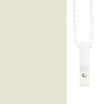 Store enrouleur occultant beige 40 x 100 cm