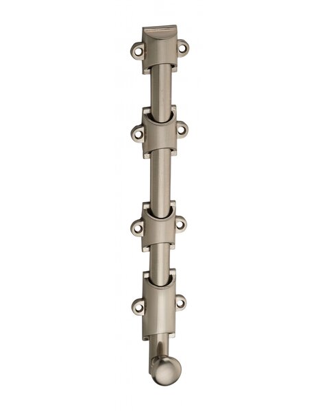 THIRARD - Verrou à plaquer pour fenêtre  à coulisse  250mm  nickel satin - THIRARD