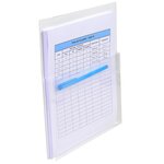 Sachet De 2 Pochettes Adhésives À Soufflet - Pp Haute Qualité 20/100e - A4 - Cristal - X 10 - Exacompta