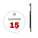 Pied latéral à sceller gris anthracite mat sablé ren 0206ms
