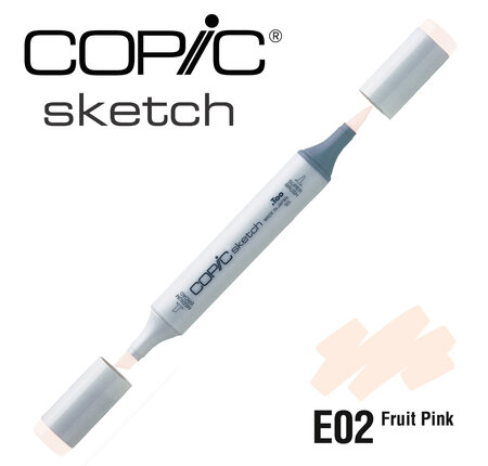 Marqueur à l'alcool Copic Sketch E02 Fruit Pink