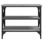 vidaXL Meuble TV Sonoma gris 60x40x50 cm Bois d'ingénierie