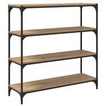 vidaXL Bibliothèque Chêne artisanal 100 x 33 x 100 cm