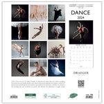 Grand Calendrier Mural 29x29  cm - 2025 - Danse - Draeger