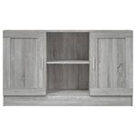 vidaXL Buffet Sonoma gris 120x30 5x70 cm Bois d'ingénierie