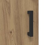 vidaXL Meuble TV chêne artisanal 150x30x50 cm bois d'ingénierie