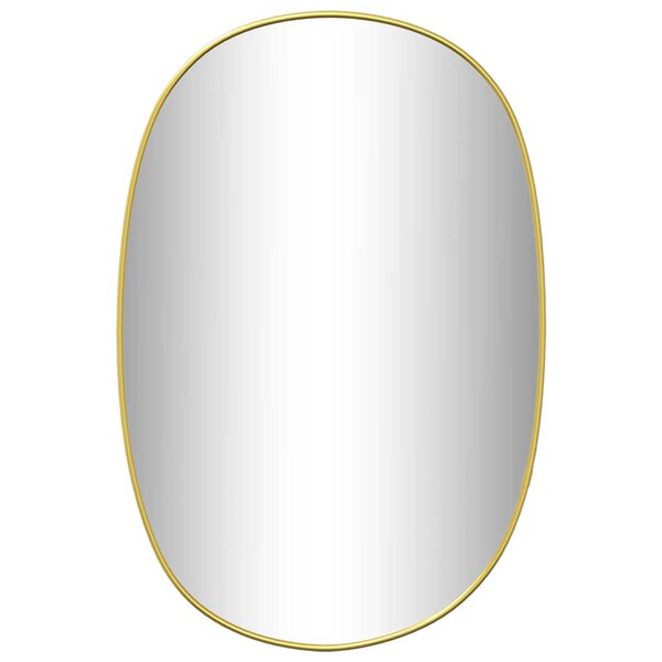 vidaXL Miroir mural Doré 60x40 cm