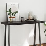 vidaXL Dessus de table bois massif traité bordure assortie