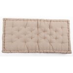 Coussin de palette en coton coloré 120 x 80 cm