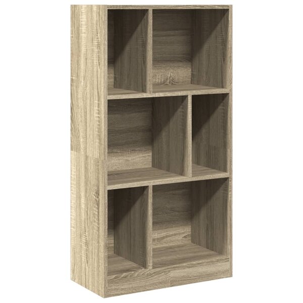 vidaXL Bibliothèque chêne sonoma 57x28 5x107 5 cm bois d'ingénierie