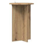 vidaXL Support de Plante 2 pièces Chêne artisanal Ø40 x 60 cm