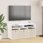 vidaXL Basboard avec tiroir Blanc 102 x 32 x 48 5 cm