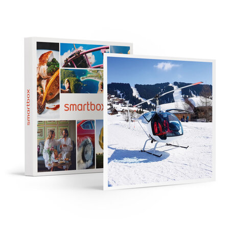 SMARTBOX - Coffret Cadeau 1h de vol en hélicoptère au-dessus du mont Blanc et ses environs -  Sport & Aventure