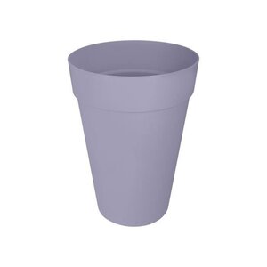Pot de fleur Loft Urban Rond - Haut 35 - Violet Ø 33 5 x hauteur 45 cm - Extérieur 100  recyclé