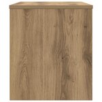 vidaXL Meuble TV Chêne artisanal 60 x 35 x 40 cm Bois d'ingénierie