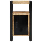 vidaXL Meuble de Salle de Bain Marron Bois de manguier massif