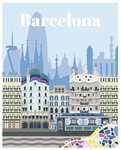 CreArt Adultes Tendance - Barcelone - 24x30 cm
