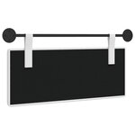 vidaXL Tête de lit suspendue tissu