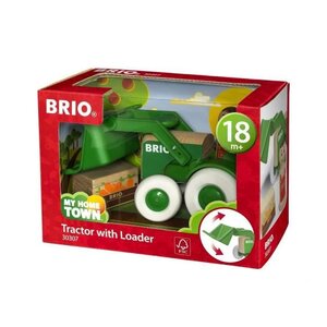 BRIO - My Home Town - Tractopelle Et Chargement